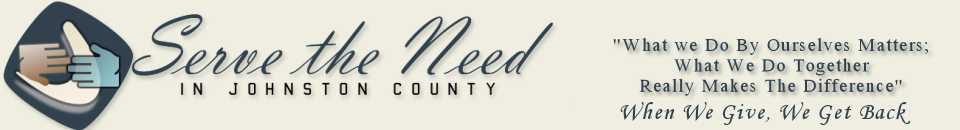 Serve The Need In Johnston County